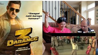 Dabangg 3 Motion Poster Teaser | Salman Khan | Sonakshi Sinha | Prabhu Deva | REACTION In HINDI