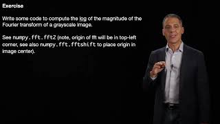 Image filtering: space and frequency: Fourier, 2-D