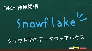 【米国株】Snowflakeとは何か？AIとの関連性も解説