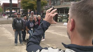 Die-hard Braves fans tailgate before Game 5