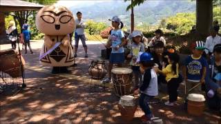 縄文土器太鼓　リズム指導②　塩澤大地　奏で屋