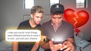 SHE WANTS HER EX BACK!!! CATFISHING My girlfriend To See If She CHEATS LEADS TO REAL BREAKUP ๐๐ญ
