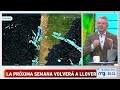 deslizamiento de agua y barro en socavón de edifico tras lluvias