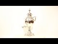 antique english victorian silver plated samovar c.1860