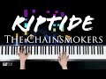 The Chainsmokers - Riptide || piano cover by Ellen Wowor