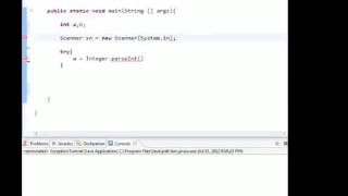 JAVA Programming Tutorial NumberFormatException Tutorial 3
