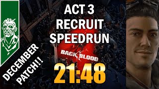 Back 4 Blood Speedrun RUINED by a BATTERY!?