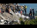 WATCH LIVE: Officials give update on search, rescue efforts at Florida condo collapse site