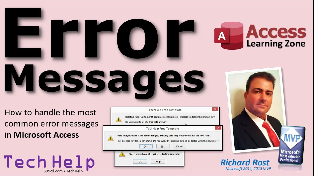 How To Handle The Most Common Error Messages In Microsoft Access