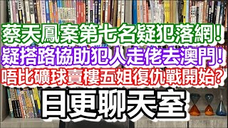 🔴2023-03-07！蔡天鳳案第七名疑犯落網！疑搭路協助犯人走佬去澳門！唔比礦球賣樓五姐復仇戰開始？｜日更聊天室！｜日更頻道