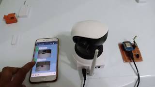 กล้อง ip camera vstarcam สั่งหมุนได้ แคปภาพส่งแจ้งเตือนทางไลน์