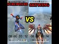 #short free fire SURFBOARD VS SKYWING CHALLENGE 😱🤣😂🤩🥰🤬😨