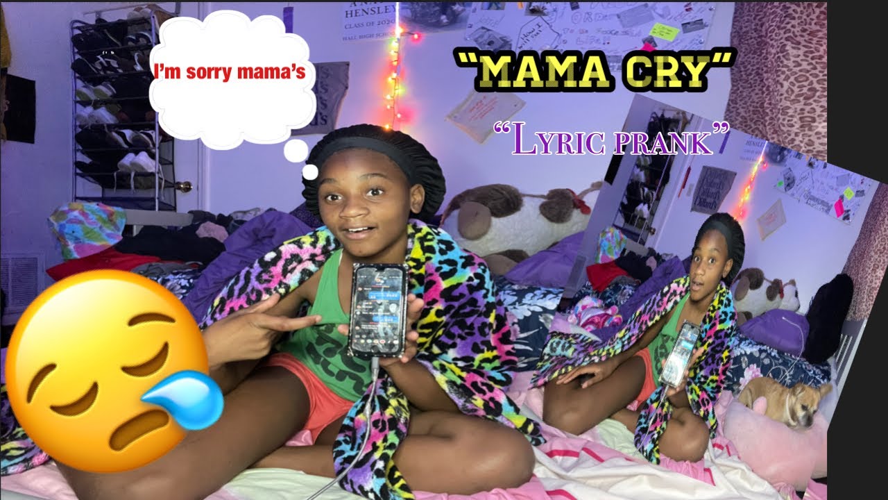 YNW MELLY “MAMA CRY” LYRIC PRANK ON MOM’S😱 *they Cried* - YouTube