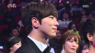 [HIT] KBS 연기대상-신인 연기상 여자 - 김슬기 \u0026 남지현.20141231