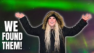 HUNTING THE NORTHERN LIGHTS in Iceland! (Aurora Borealis)