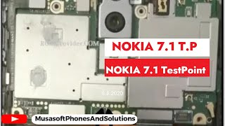 Test Point for Nokia7.1 T.P #isp  to hardreset and Remove FRP 2023