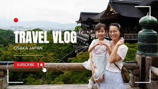 大阪自由行 vlog | 親子 | 天王寺動物園 | Osaka Aquarium Kaiyukan | Rock Star Cafe | 神戶動物王國 | 清水寺