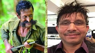 KRK Shows His Ugly Face At The Screening Of Veerappan