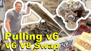 Pulling A Chevy v6 229 For Our El Camino Engine Swap | The Meano Camino