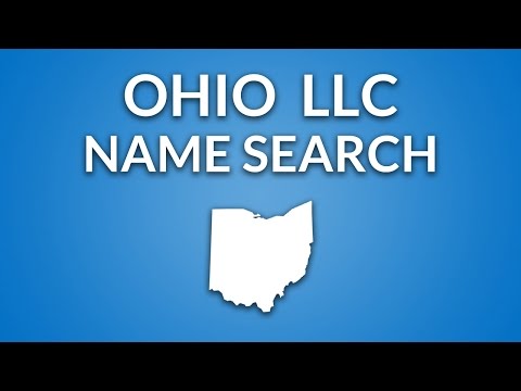 Ohio LLC - Name Search Ohio LLC - Name Search