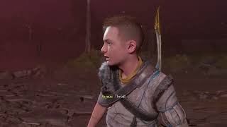 Last Moments of Kratos and Atreus \