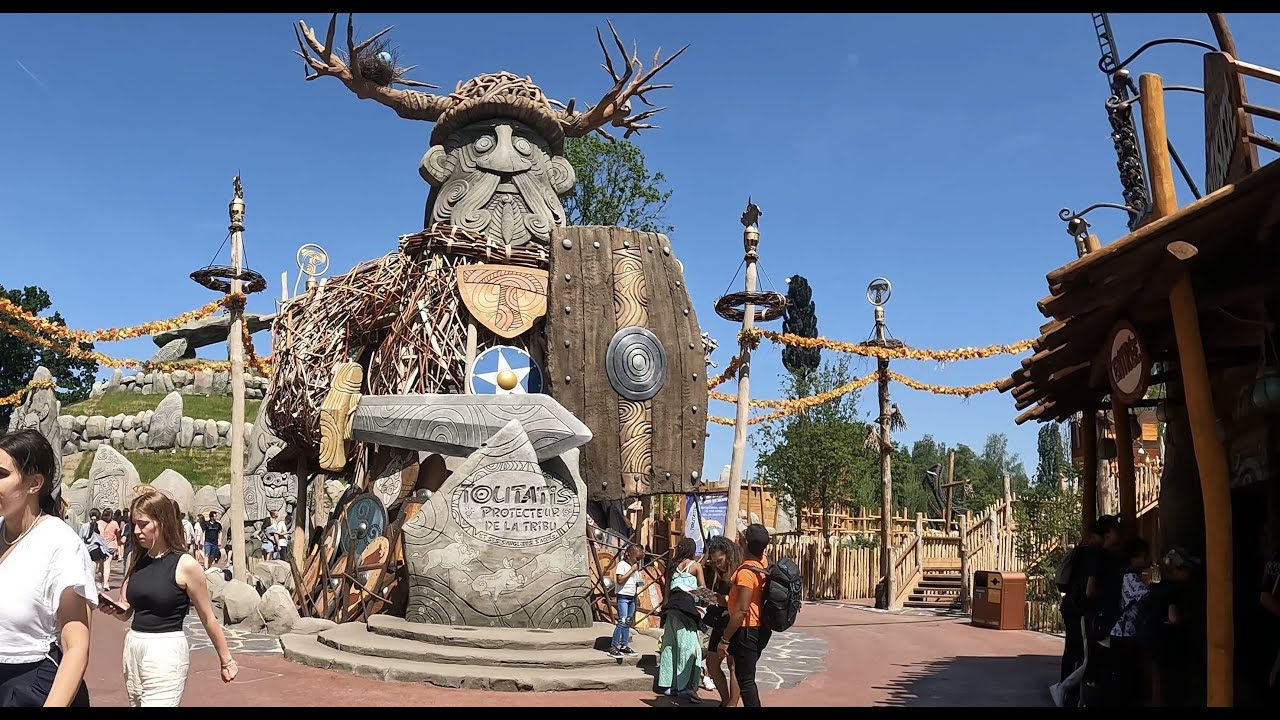 Parc Asterix France Day 1 Vlog Youtube