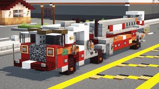 Minecraft FDNY Tiller Ladder Fire Truck Tutorial