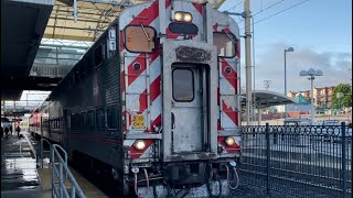 Caltrain Cab Car #4011 RFW Millbrae to San Francisco. 7/28/24