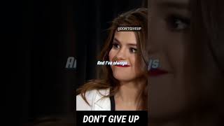Selena Gomez short motivational speech