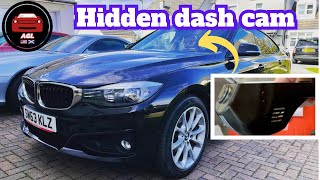 Mangoal Integrated Dashcam installation BMW 3 series F34 GT