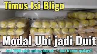 CARA MEMBUAT TIMUS UBI JALAR ISI BLIGO // IDE JUALAN 1000an #timus