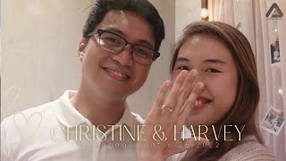 WILL U MARRY ME? The Wedding Engagement | Christine & William Harvey Evangelista