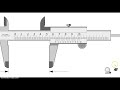 lectura de un vernier en milimetros simulador