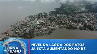 Nível da Lagoa dos Patos já está aumentando no RS | Jornal da Band