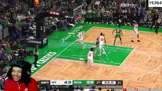 They Cant Keep Getting Away With This.. CELTICS vs KNICKS  Full Highlights (reaction)