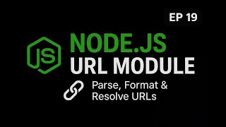 Handle URLs in Node JS | Node JS Tutorial | Node JS Course