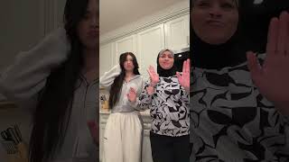 Doing Filipino Trend With Mom