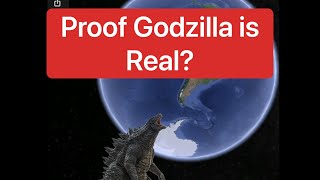 #248 proof Godzilla is real . Godzilla in google earth #shorts