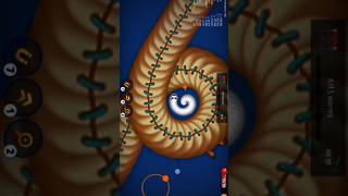 🔥🐍Worms Zone io 😱 Magic gameplay #shorts​ #snake​ #game​ #wormszone​ #nodeath #viralsnake​ #001