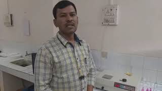 Demonstration of Single Beam UV-VISIBLE Spectrophotometer by Dr. Sunil B. Zanje