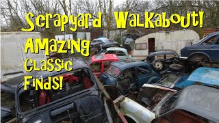 Scrapyard Walkabout: Some amazing classic finds!