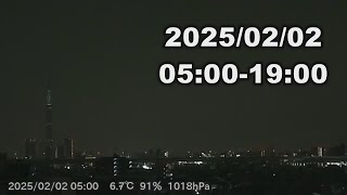 スカイツリーが見えるライブカメラ 2025/02/02