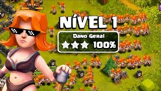 PODER DA VALQUÍRIA NÍVEL 1 - CLASH OF CLANS