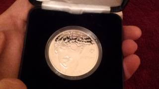 Silver Coin: James Joyce Silver Proof Coin 2013