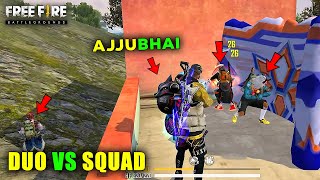 Ajjubhai Duo Vs Squad Funny Gameplay With 16 Kills - Free fire Highlights