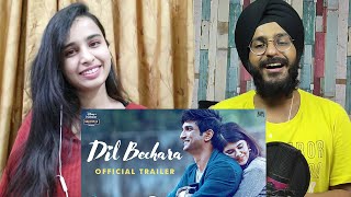 Dil Bechara Trailer Reaction | YOU WILL BE MISSED! 😢😢 Sushant Singh Rajput | Sanjana Sanghi