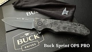 Buck knives Sprint OPS Initial Impressions!