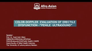 Color Doppler-Evaluation of Erectile Dysfunction | @profgilanislectures