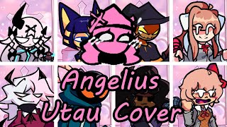 Angelius but Every Turn a Different Character Sings (FNF Angelius but Everyone) - [UTAU Cover]