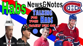 Montreal Canadiens News and Notes  - The Press Conferences and Theo Fleury!